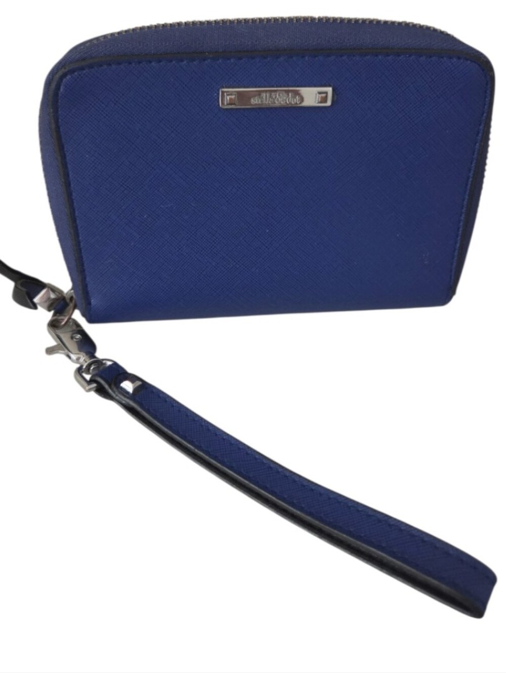 stella & dot chelsea tech wallet cobalt blue